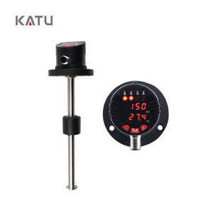 Medidor integrado de temperatura y nivel KATU LT400 con pantalla digital para medición de nivel de depósito industrial - Product Image 2