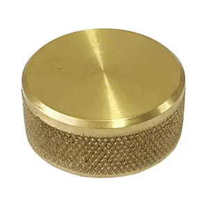 Customized Brass Machining Part Pipe Safety Cap
