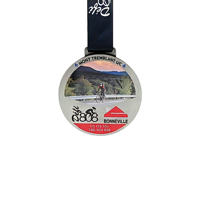 Médailles de sport personnalisées en métal pour la natation, la course à pied, la danse, le football, la taekwondo, etc.