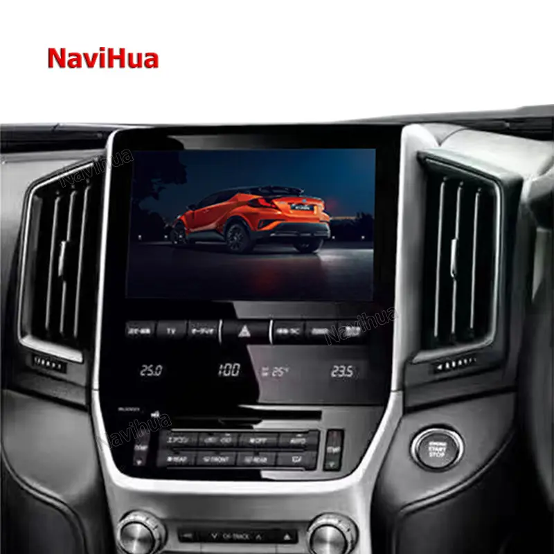 NAVIHUA Autoradio Gps Navi Navigation Dvd For Toyota Land Cruiser LC200 VXR Navigation Dvd Player Cheap Car Stereos Pantalla