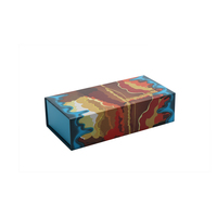 Boîte à cadeau en papier pliable avec insert en mousse noire personnalisé, boîte à capuchon recyclable, boîte rigide personnalisée avec fermeture magnétique pour l'emballage