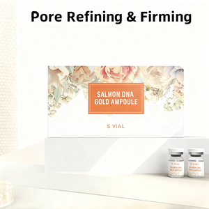 Tùy Chỉnh 5Ml * 10Pcs Giữ Ẩm Hàn Quốc Chống Lão Hóa Chăm Sóc Da Mặt Cho Bản Chất Cá Hồi DNA Pdrn Huyết Thanh Chống Viêm Chất Lỏng - Product Image 3