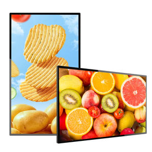 Affichage numérique mural extérieur/intérieur de 32/49/43 pouces, écran LCD haute luminosité, lecteur publicitaire pour magasin de nourriture, panneau Meua - Product Image 3