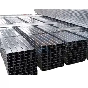 사용자 정의 u 채널 도리 구조 unistrut 채널 스틸 지붕 트러스 아연 도금 스틸 프로파일 c 채널 가격 톤 당