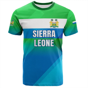 Sierra Leone éléments été à manches courtes mode Mans Streetwear T-Shirt décontracté personnaliser fantaisie hommes hauts vêtements o-cou T-shirt - Product Image 4