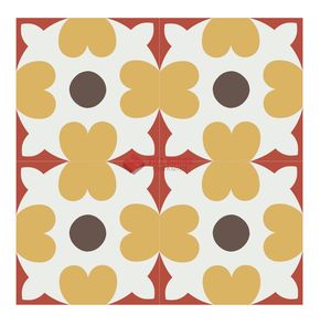 Revestimiento para Chimenea de Cemento Encaustico, 200x200mm, Resistente al Calor, Azulejo de Pared de Hormigón Hecho a Mano, Comercio Internacional - Product Image 1