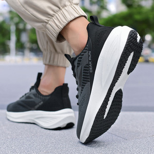 Оптовые кроссовки из ткани Fly Knit для спорта и повседневной носки, мужские кроссовки на заказ - Product Image 6