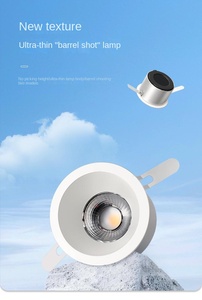 Downlight empotrable Led antideslumbrante fijo de Color plateado 7W 12W 20W IP65 impermeable ajustable 10W/12W/15W/25W/35W COB LED Downlight - Product Image 2