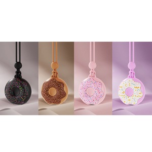 Calentador de Manos Creativo con Forma de Donut, 5000 mAh, Calentamiento de Doble Lado, Pantalla Digital, Regalo para Mujeres - Product Image 1