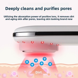 Máy làm đẹp trị liệu ánh sáng nâng cơ mặt, bán chạy, chất liệu ABS, làm mát, chườm nóng, rung massage, sạc USB, chống nước - Product Image 5