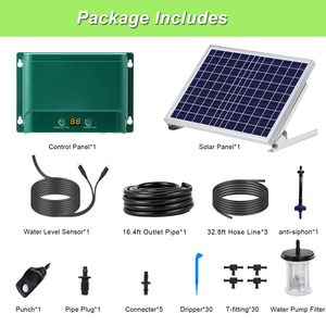 Chine Outil d'arrosage automatique efficace des plantes Tuyau d'irrigation goutte à goutte solaire Kit de système automatique de jardinage Irrigation d'arrosage - Product Image 2