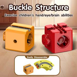 Jeu de construction 3D en plastique anti-gravité, train magnétique, circuit de cubes, ensemble de rails électriques éducatifs à assembler pour enfants - Product Image 3