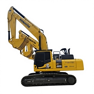 Excavatrice sur chenilles Komatsu PC400-8R d'occasion certifiée 2023 avec composants moteur essentiels pour l'inspection vidéo et les rapports - Product Image 1