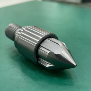 Cabezal de tornillo personalizado Keyou de acero sinterizado resistente al desgaste y ecológico para máquina de moldeo por inyección de extrusora para <span class=keywords><strong>PA6</strong></span>/PA66/PA4T - Product Image 2