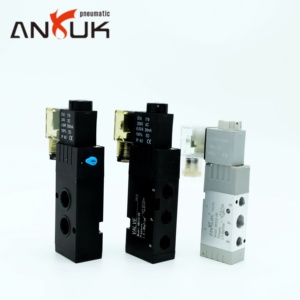 Airtac 4m310 5v210 4v210 AC220V DC24V 08Mpa Kích thước cổng 10mm 16mm cho van điện từ tự động hóa máy móc - Product Image 5