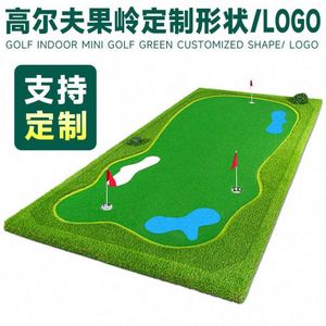 Tapete de Golf Plegable y Portátil de Fábrica OEM, Resistente, con Césped Artificial Anti-Agua para Uso en Campos de Mini Golf - Product Image 2
