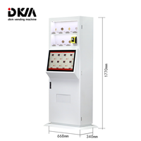 Distributeur automatique intelligent DKM à écran tactile de 23,6 pouces avec paiement par carte de crédit pour les pièces de monnaie souvenirs