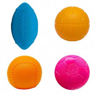 Soft Squeeze Toy Basketball Tennis Baseball Rugby Ball Shape Slow Rising Stress Reliever for Boys and Girls <b>Hand</b> Fidget Toys - Product Image 3