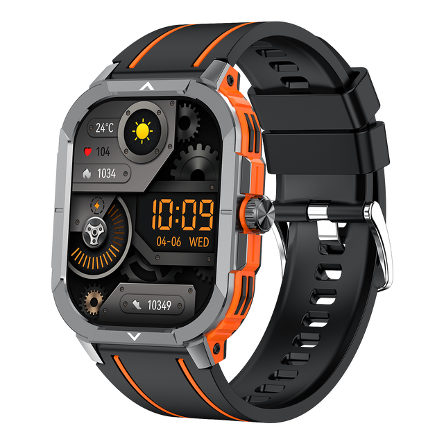 2026 Waterproof Smart Watch for Men Women, Android Call Watch, Always on Display Heart Rate Blood Oxygen Sleep Monitor