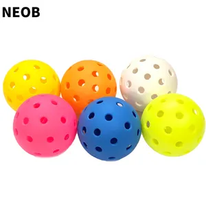 MOZKUIB USAPA Standard 40/26 Hole New Style Plastic Outdoor Indoor Pickle Ball Professional Injection Molding Pickleball Ball