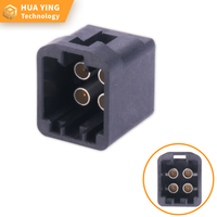 Conector vertical MiniFakra 4 en 1 para cables de transmisión de video de alta frecuencia y datos de alta velocidad para automoción, personalizable