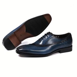 Nouvelles Chaussures Oxford Britanniques pour Hommes, Style Slip-On, Motif Graffiti Tissé, Patchwork, Semelle en Caoutchouc Respirante Antidérapante, Automne - Product Image 6