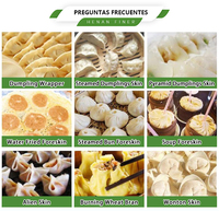 Machine à feuilles de wonton et à emballages de raviolis la plus vendue, durable, grande, entièrement automatique, motorisée, 60 pièces/min, pour la fabrication de chapati