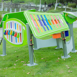 Aire de jeu souple pour enfants en plein air Jungle Caoutchouc Acier inoxydable Instrument de musique Basson Fabriqué Musical extérieur - Product Image 5