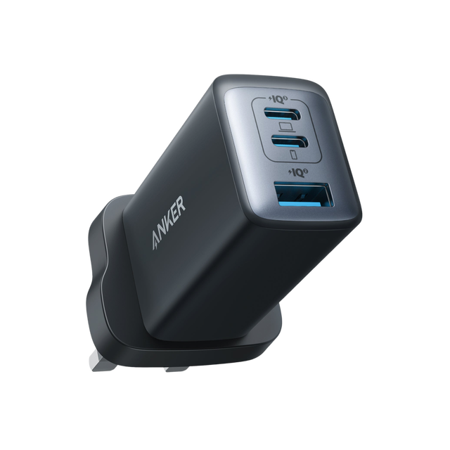 Anker 735 NanoII 65W GaN Fast Charger PD 3 Port Wall  Power Adapter Dual USB-C USB-A Laptop MacBook iPhone Android Tablet Travel