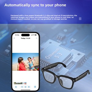 Nouvelles Lunettes Intelligentes IA de Luxe 2025, Enregistrement Caméra, Prise de Photos et Vidéos, Reconnaissance d'Objets, Traduction en Temps Réel, Unisexe - Product Image 4