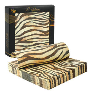 Custom Design monouso legno vergine morbido stampato manuturers polpa 2 strati per cena festa di compleanno tovagliolo Pap - Product Image 1