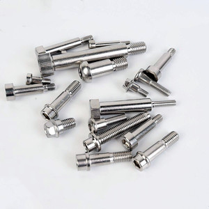 Tornillo de hombro de titanio con cabeza Torx baja hexagonal de latón no estándar, con resorte, M4 M3 M2 - Product Image 1