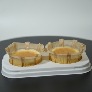 เค้กชีสเค้กบาสก์ OEM รสออริจินัล ขายดี แพ็คคู่แช่แข็ง คุณภาพสูง - Product Image 4