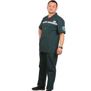 Uniforme de Trabajo para Conductor de <span class=keywords><strong>Ambulancia</strong></span>, Chaqueta y Pantalones con Cinturón Reflectante de Seguridad - Product Image 4