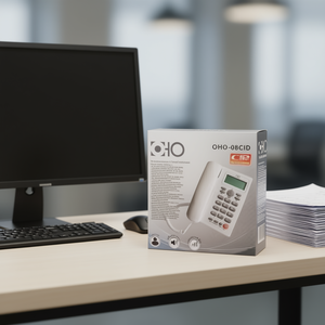 Teléfono Oho Oho-08Cid con identificador de llamadas para uso en oficina - Product Image 2