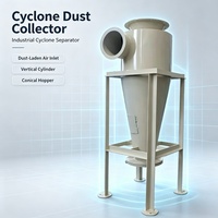 Collecteur de poussière industriel cyclonique SENOYAY série XF pour la récupération des matériaux et la pré-séparation des poussières dans les usines d'aliments pour animaux