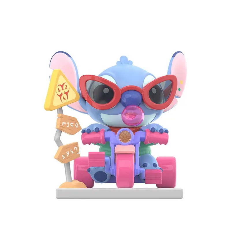 TOPTOY for disney Stitch Vibrant Streets Series Blind box Christmas thanksgiving halloween cute cartoon gift