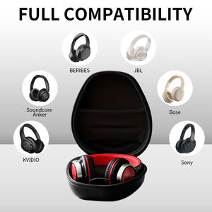 กระเป๋าใส่หูฟังแบบซิปสั่งทำขนาด 22x19x6.6 ซม. คุณภาพสูง กันน้ำ พร้อมช่องตาข่ายไนลอน สำหรับใส่ที่<span class=keywords><strong>ชาร์จ</strong></span> ราคาประหยัด - Product Image 3