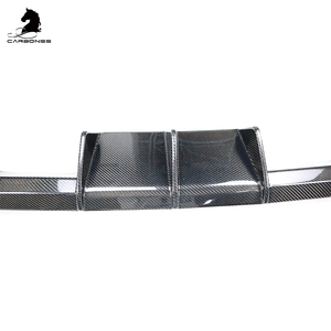Accessoires de voiture Diffuseur de pare-chocs arrière en carbone de style EURO pour BMW G80 G82 M3 M4 Diffuseur 2021 +. - Product Image 2