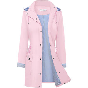 Coupe-vent à capuche durable et imperméable pour femmes pour l'alpinisme et la randonnée en plein air personnalisable pour les visites - Product Image 1