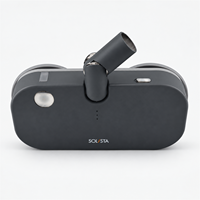 Pièces de prototype OEM personnalisées en plastique ABS noir, usinées CNC, pour boîtier de dispositif de nettoyage portable