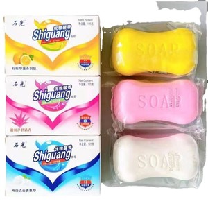 Jabones refrescantes con aroma suave, 125g cada uno, tres tipos: jabón de limón y aloe vera, disponibles para dropshipping en centros de baño. - Product Image 2