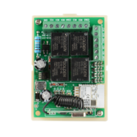 YET404WTR Récepteur WIFI+RF433mhz en gros DC9V-30V Code d'apprentissage Commutateur 4 canaux pour porte de garage