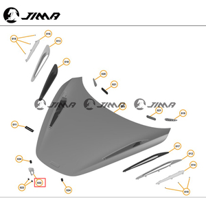 Perno de Cierre del Capó para McLaren 570 540C <span class=keywords><strong>720S</strong></span> 600LT GT OE 13A6301CP, Fijaciones para Carrocería - Product Image 2