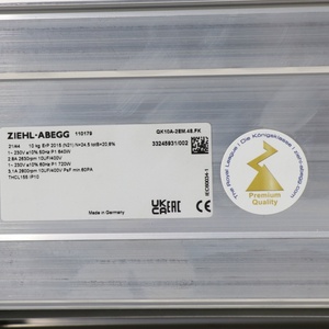 Ventilateur tangentiel pour armoire de commande HVAC ZIEHL-ABEGG QK10A-2EM 48 FK 110179 230V 50Hz 0.64W 2.80A 2630RPM - Product Image 5