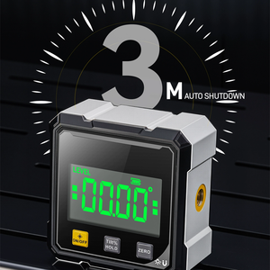 Huishoudelijke dubbelzijdige laser-<span class=keywords><strong>inclinometer</strong></span> Multifunctionele vierzijdige magnetische absorptie Hoekniveau Kleine hellingmeetinstrumenten - Product Image 5