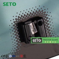 Vitre de remplacement pour pare-brise de cabine de tracteur agricole SETO John Deere
