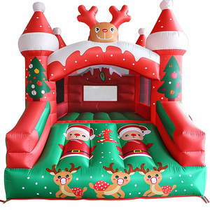 Xmas Outdoor Party <b>Inflatable</b> Air Jumper Commercial Jumping Bouncer Moonwalk Pumpkin Castle <b>House</b> for Kids <b>Inflatable</b> Jum - Product Image 3