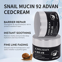 Crème anti-rides personnalisée, crème hydratante pour le soin de la peau, produits coréens à base de bave d'escargot, crème pour le visage