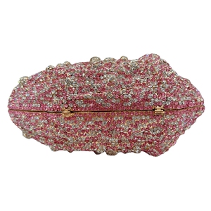 Bolso de Noche con Conchas y Pedrería para Mujer, Cartera de Mano con Diseño de Concha Marina, Bolso de Mano para Cóctel o Boda con Cadena Extraíble - Product Image 6